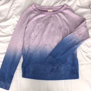 Purple/Blue Ombré Sweater